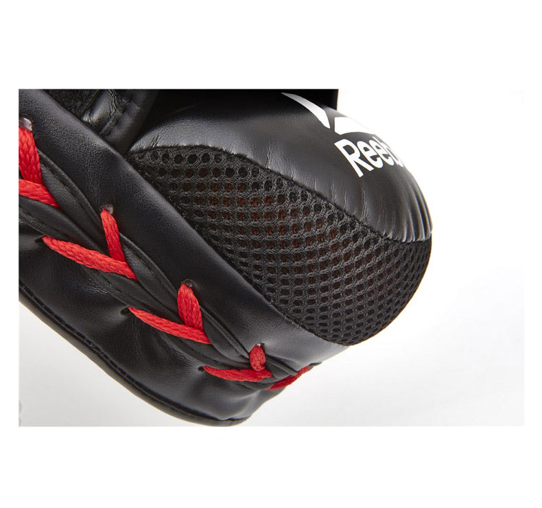 LUVAS REEBOK RETAIL HOOK AND JAB PADS VERMELHO - PRETO - TAMANHO UNI