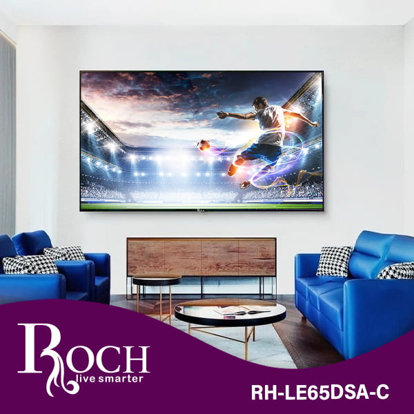 Smart TV ROCH de 65" + Android (RH-LE65DSA-C)