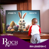 Smart TV ROCH de 65" + Android (RH-LE65DSA-C)