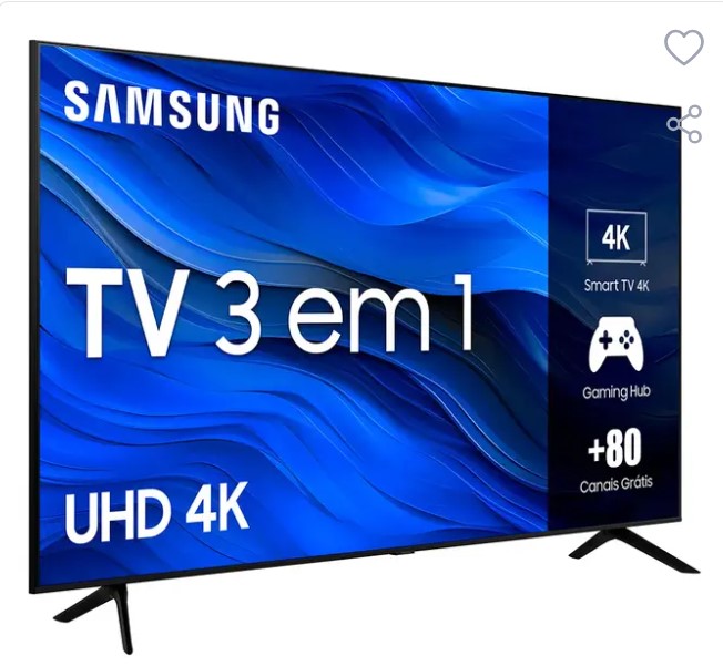 TV Samsung 65" Smart Crystal UHD 4K | 2X20W OTS Lite VIRTUAL SOUND| 3 BEZEL-LESS 50Hz | PurColor Crystal FHD 4K Processor (UA65CU7000U)