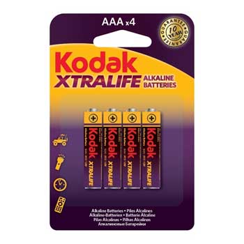 Pilha Alkaline Kodak Xtralife AA