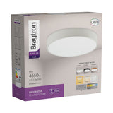 BRAYTRON - BLADE - SR - RND - WHT - 45WRMT - CEILING LIGHT 3 EM 1 & CONTROLO REMOTO