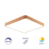 BRAYTRON - BLADE - SS - SQR - WDN - 45WRMT - CEILING LIGHT 3 EM 1 & CONTROLO REMOTO