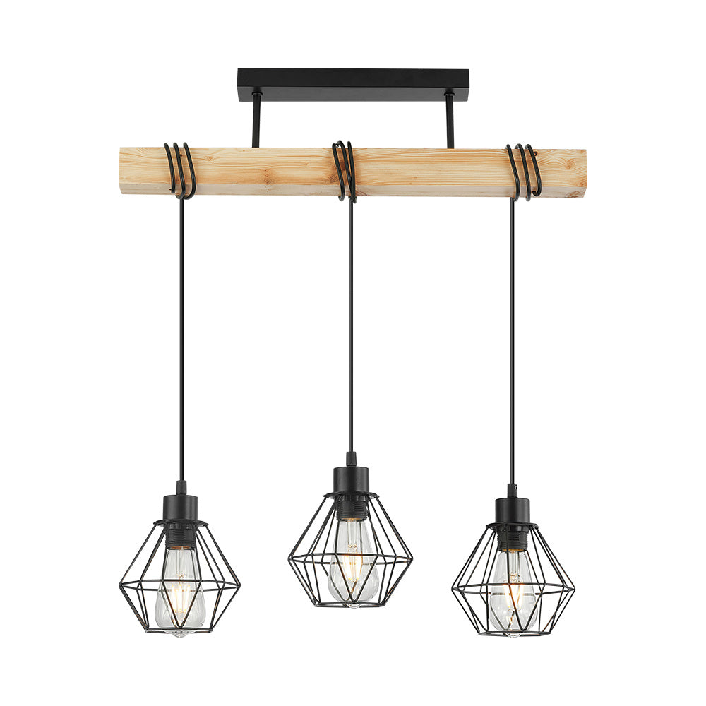 BRY-D002C-3H-3xE27-WDN-PENDANT LIGHT