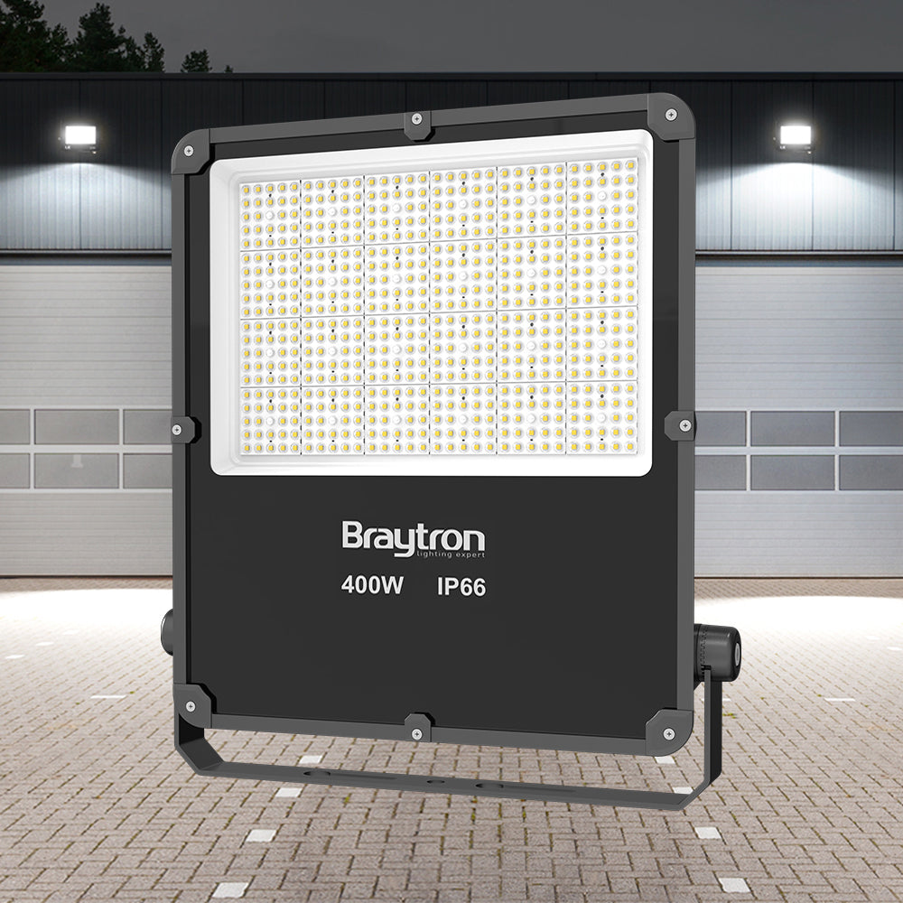 BRAYTRON - FLOOD - PL - 400W - GRY 6500K - IP66 - LED FLOODLIGHT 6500K