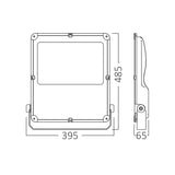 BRAYTRON - FLOOD - PL - 400W - GRY 6500K - IP66 - LED FLOODLIGHT 6500K