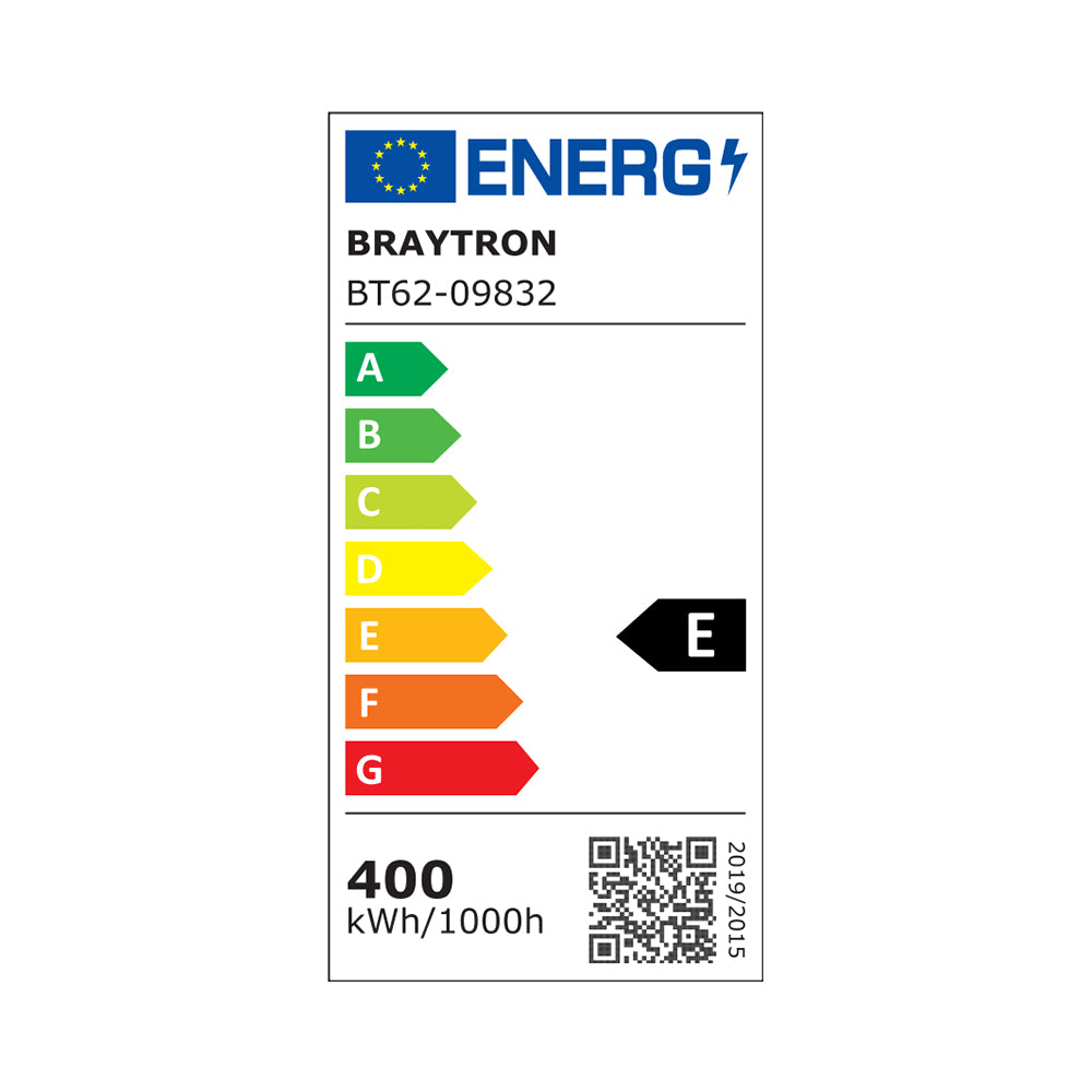 BRAYTRON - FLOOD - PL - 400W - GRY - 4000K IP66 - LED FLOODLIGHT 4000K