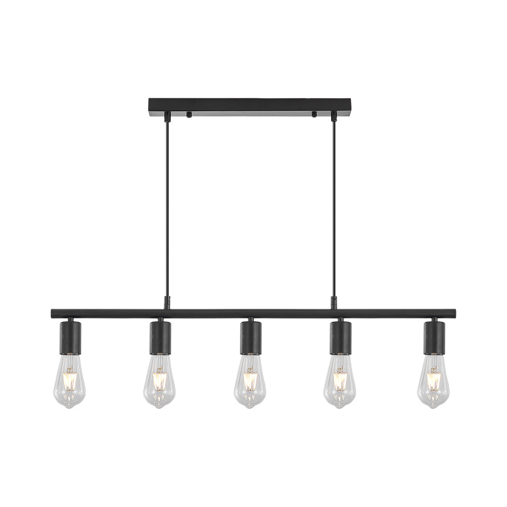 BRY-G006S-5H-5xE27-BLC-PENDANT LIGHT