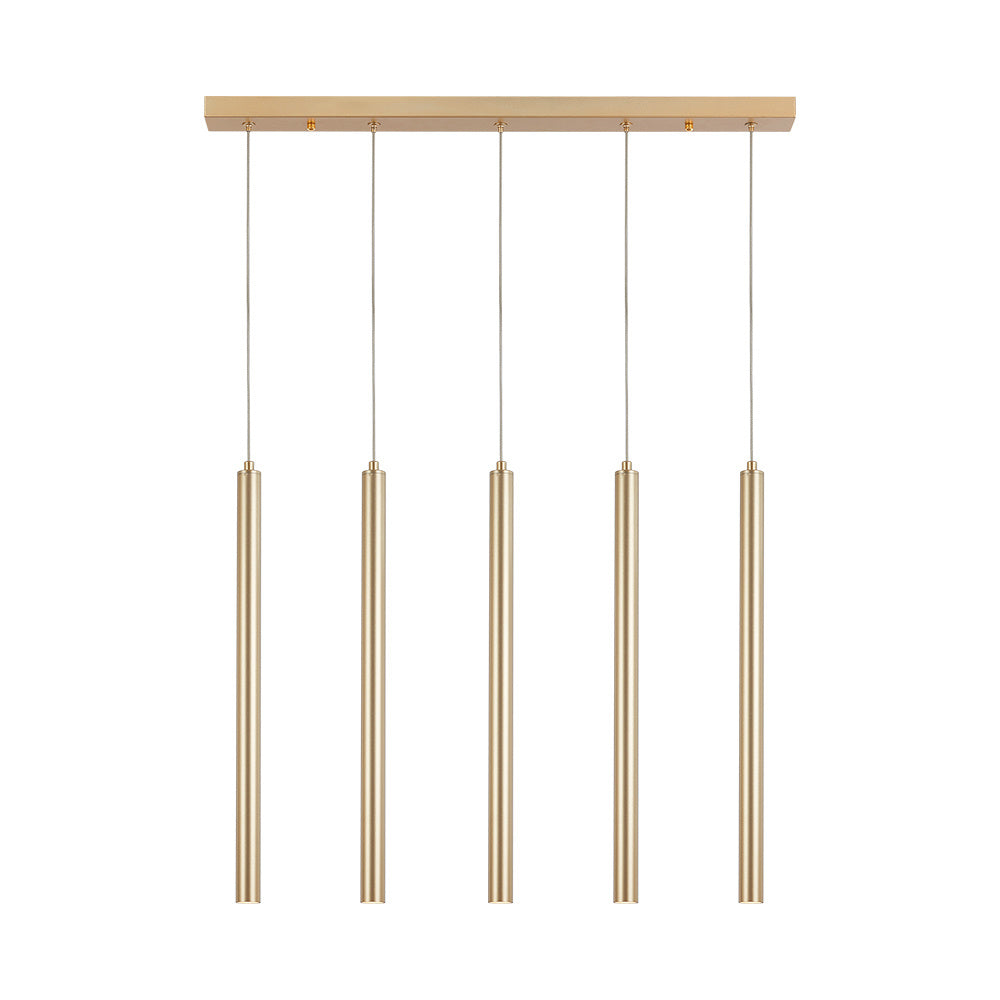 BRY-G007S-1H-5xG9-GLD-PENDANT LIGHT