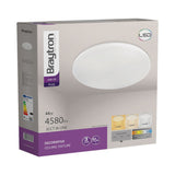 BRAYTRON - JADE - SRA - RND - 44W - 3 EM 1 - CEILING LIGHT - DIÂMETRO:480MM - 4580LUMEN 3 EM 1 (3000K, 4000K, 6500K)