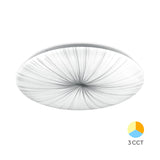 BRAYTRON - JADE - SRE - RND - 44W - 3 EM 1 - CEILING LIGHT - DIÂMETRO:510MM - 4580LUMEN 3 EM 1 (3000K, 4000K, 6500K)