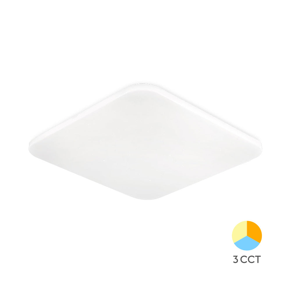 BRAYTRON - JADE - SSA - SQR - 34W - 3 EM 1 CEILING LIGHT - DIÂMETRO:380MM - 3550LUMEN 3 EM 1 (3000K, 4000K, 6500K)