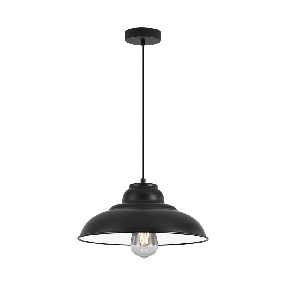 BRY-P004R-1H-1xE27-BLC-PENDANT LIGHT