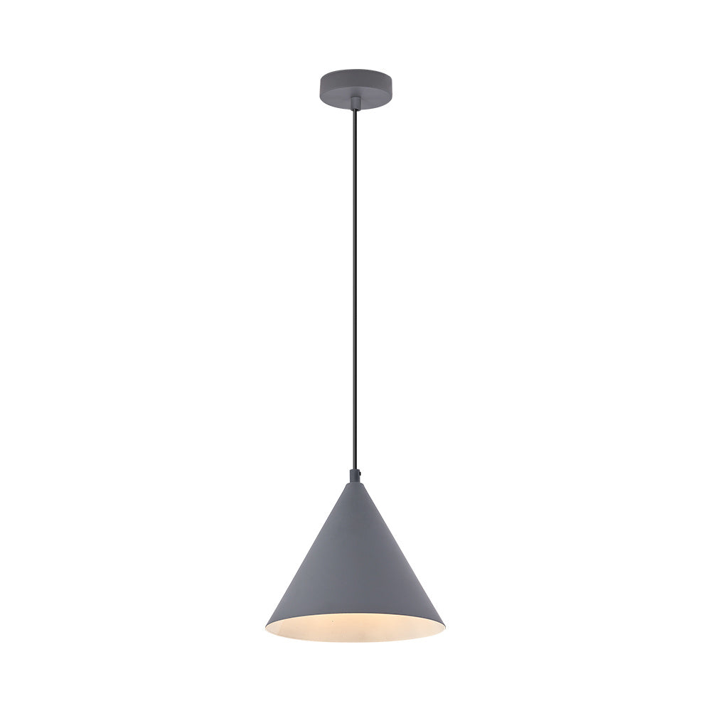 BRY-P010R-1H-1xE27-GRY-PENDANT LIGHT