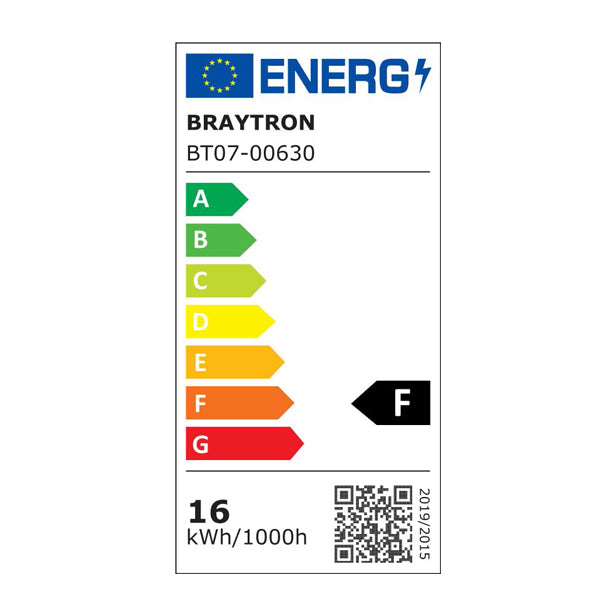 BRAYTRON - PROLINE - IPG - S - 16W - 1600lm - 6500K - IP65 WATER PROOF LIGHT - 550mm 6500K