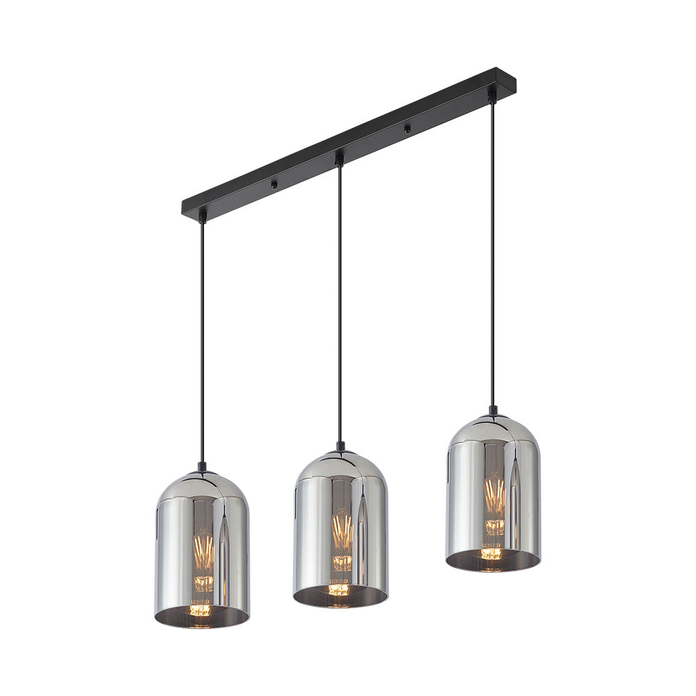 BRY-S004S-3H-3xE27-SMK-PENDANT LIGHT