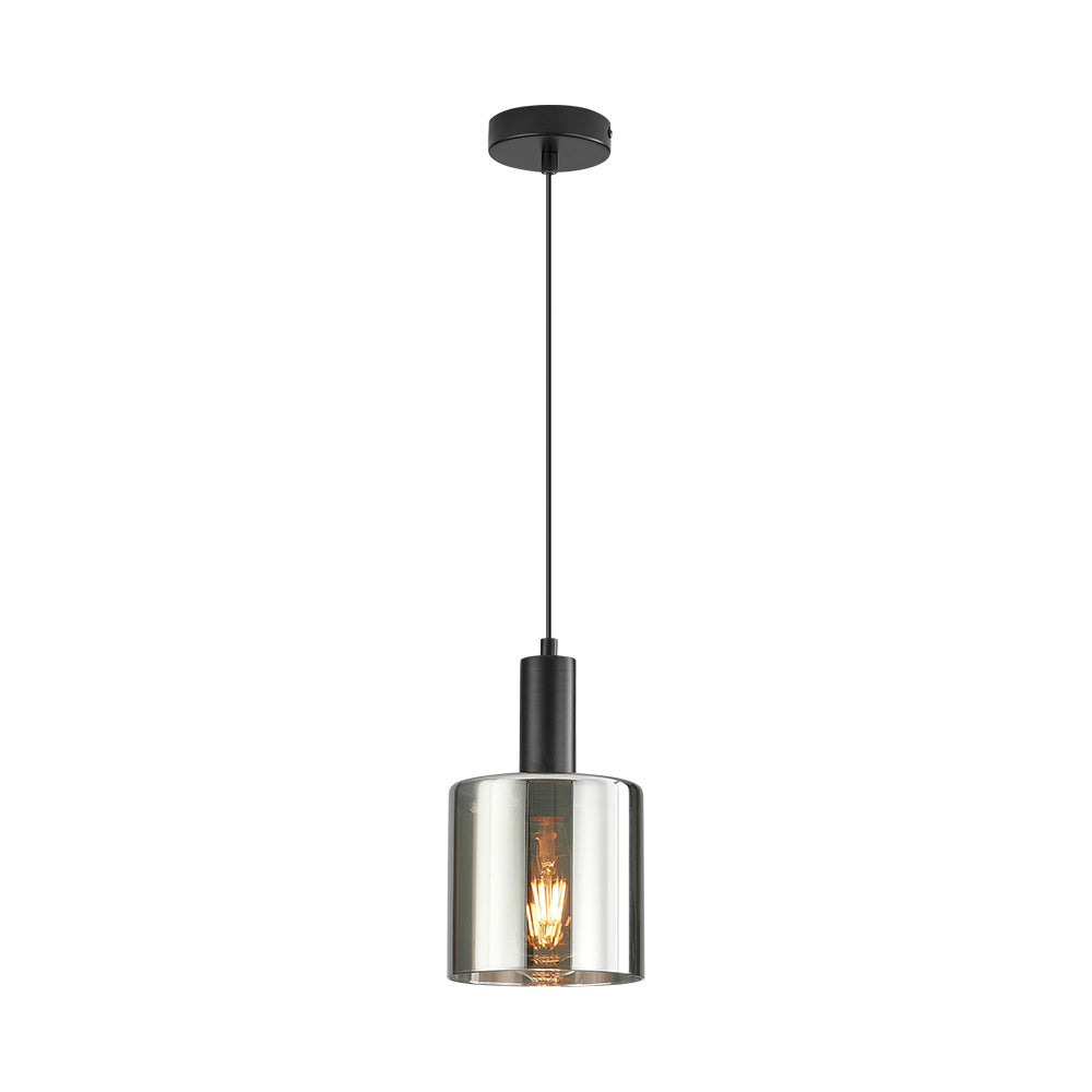 BRY-S007R-1H-1xE27-SLV-PENDANT LIGHT