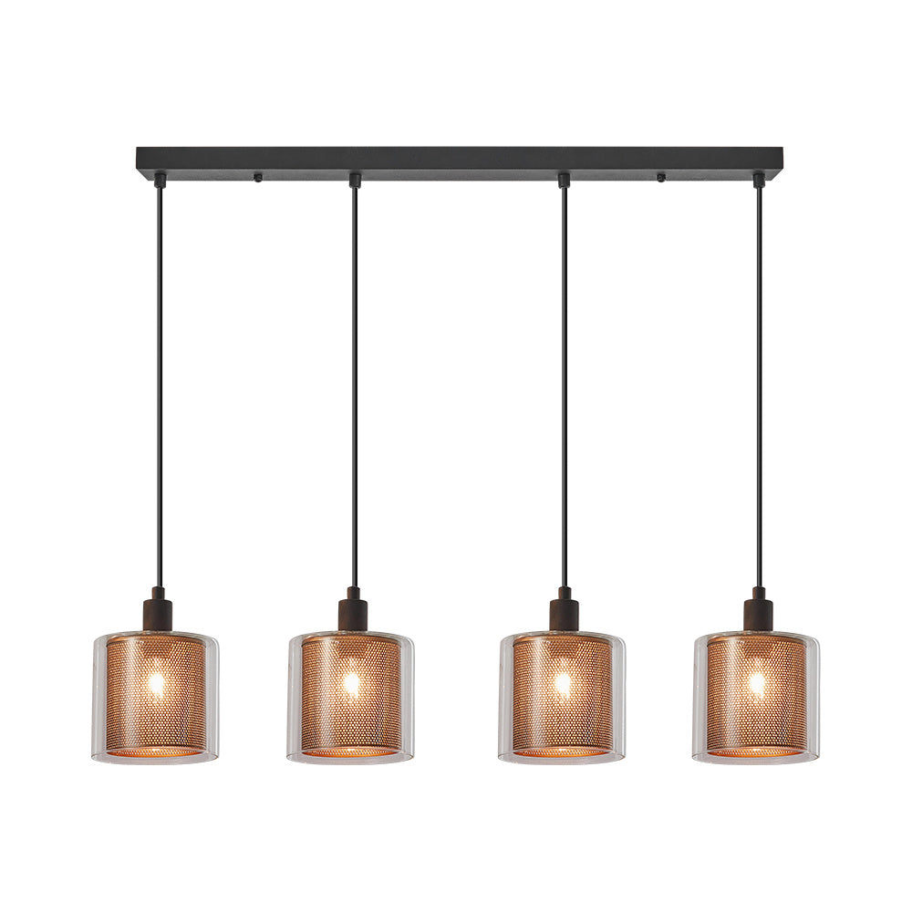 BRY-S008S-4H-4xE14-SLV-PENDANT LIGHT