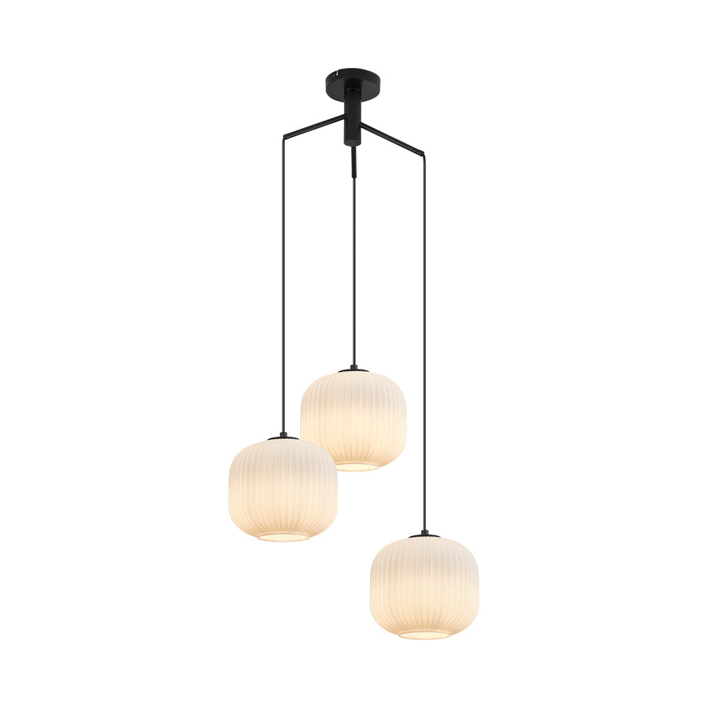 BRY-S009R-3H-1xE27-OPL-BLC-PENDANT LIGHT