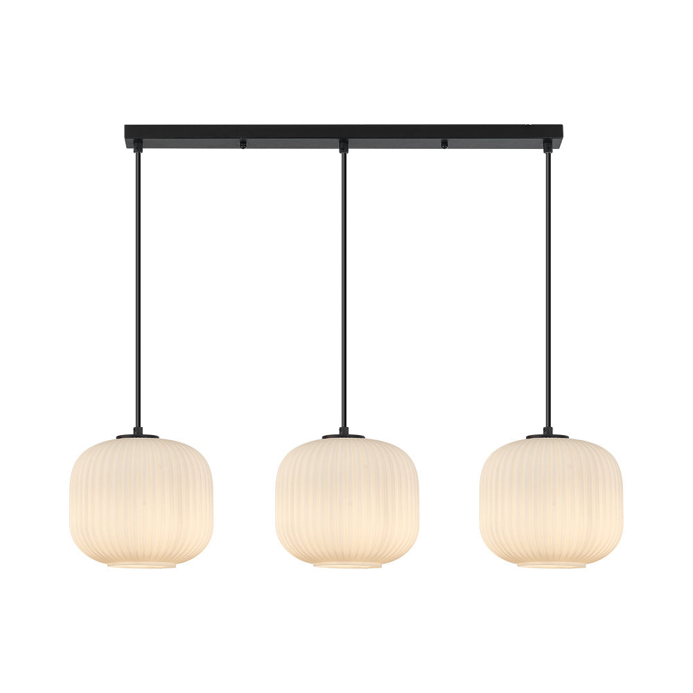 BRY-S009S-3H-1xE27-OPL-BLC-PENDANT LIGHT