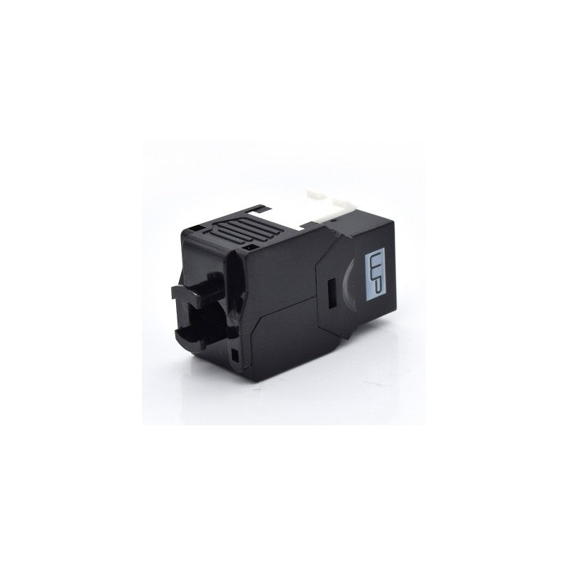 CONECTOR KEYSTONE WP RACK CAT5 UTP 180º PRETO