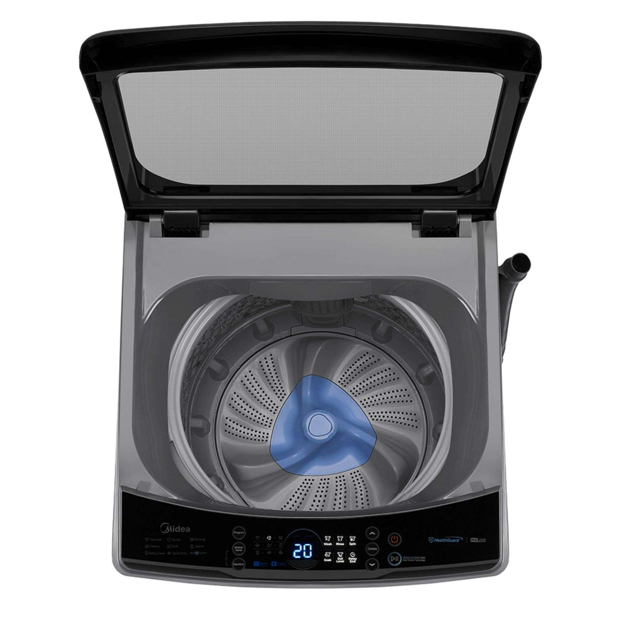 MÁQUINA DE LAVAR MIDEA INOX 12KG MA200W120/G-SKD