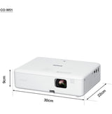 PROJECTOR EPSON CO-W01 3000 LUMENS WXGA 3LCD TECHNOLOGY 12000 HOURS LAMP LIFE BRANCO (V11HA86040)