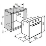 FORNO ELÉTRICO FLAMA 7 FUNÇÕES VENTILADO 9106FL