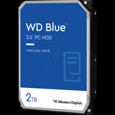 HD INT 3.5" 2TB WD AZUL SATAIII 6G/S 5400RPM