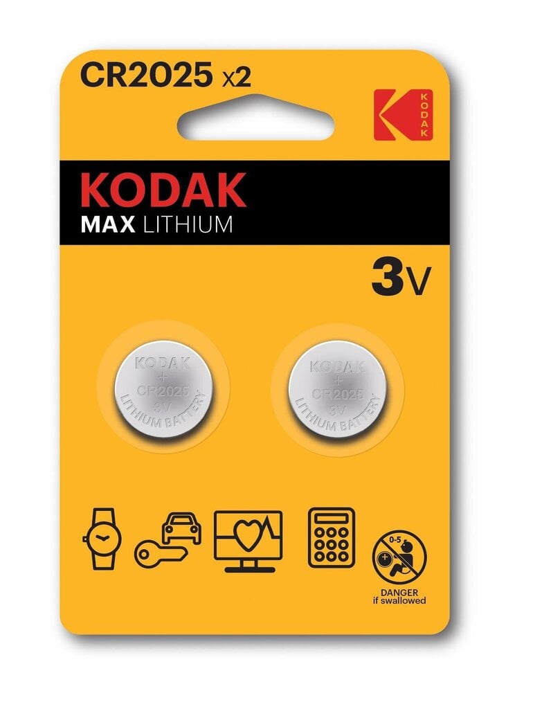 Kodak ULTRA CR 2025 (2 pack)
