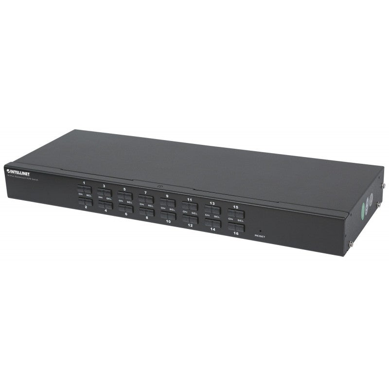 KVM 16 PT USB/PS2 INTELL RACK CABO DISP