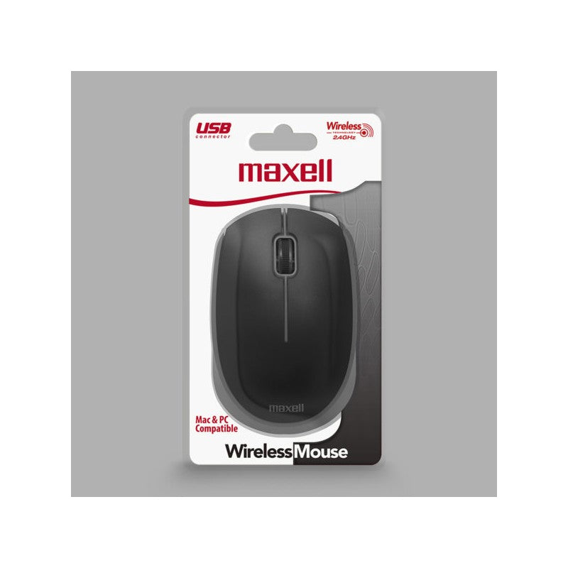 MOUSE MAXELL W/LESS 100 GRAY