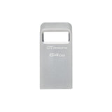 PEN DRIVE 64 GB KINGSTON DATA TRAVELER METAL