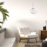 BRY-S002R-1H-1xE27-GLD-PENDANT LIGHT