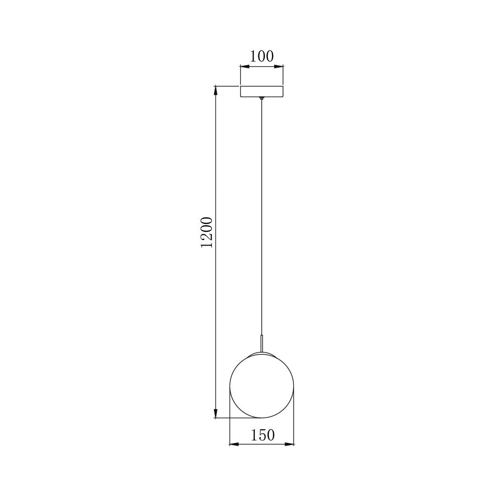 BRY-S003R-1H-1xG9-SMK-PENDANT LIGHT