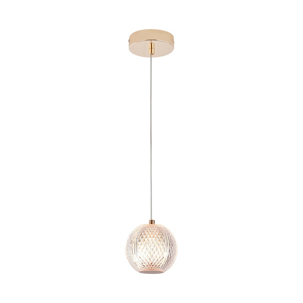 BRY-S001R-1H-1xG9-GLD-PENDANT LIGHT