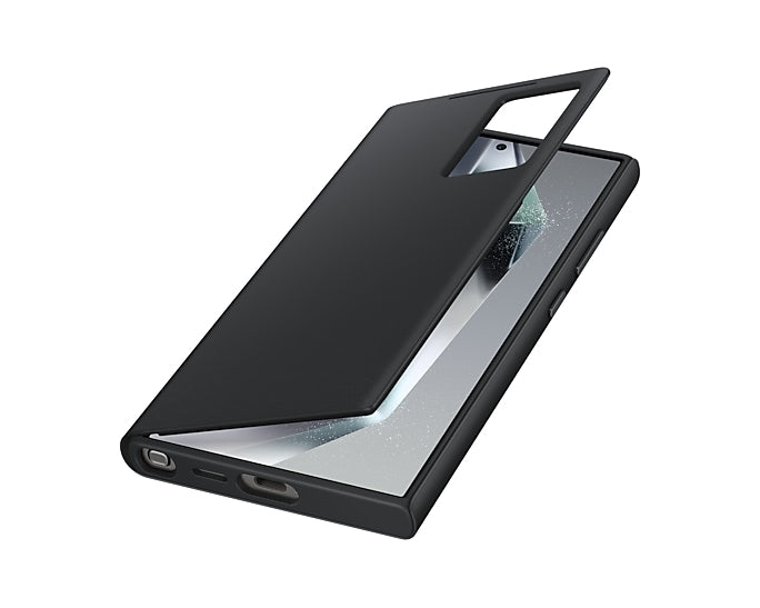 Capa Galaxy S24 Ultra Smart View com bolso (Preto)