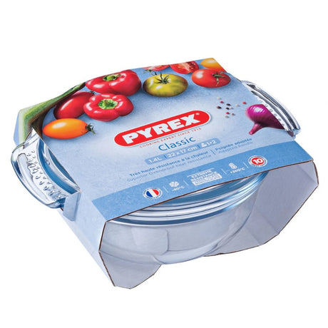 PYREX TIGELA COM TAMPA DE VIDRO 3L 5CM - 112A000/7043