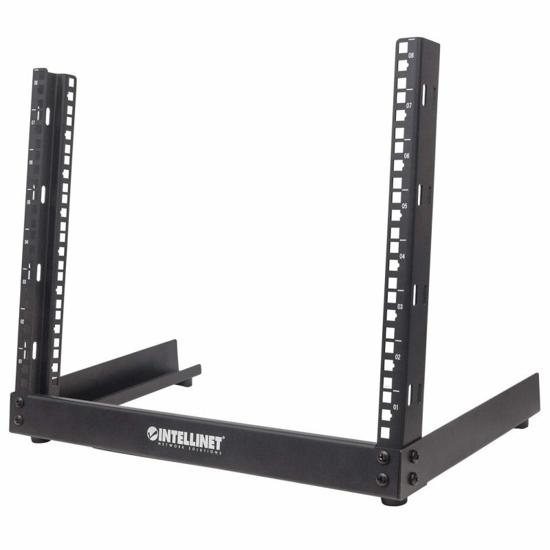 SUPORTE DE RACK 8U INTELLINET 19" PRETO