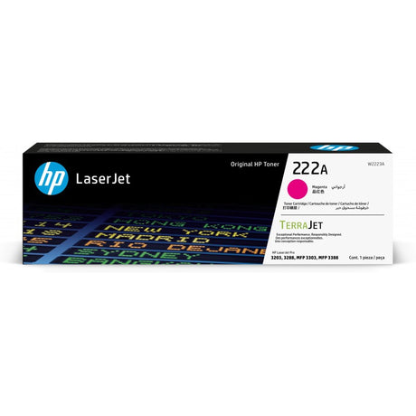 TONER TO HP W2223A 222A MAGENTA LJ3203/3288/MFP3303/3388 (1,200 PAGS)