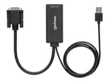 ADAPT VGA/USB p/ HDMI CONVERSOR MANHATTAN