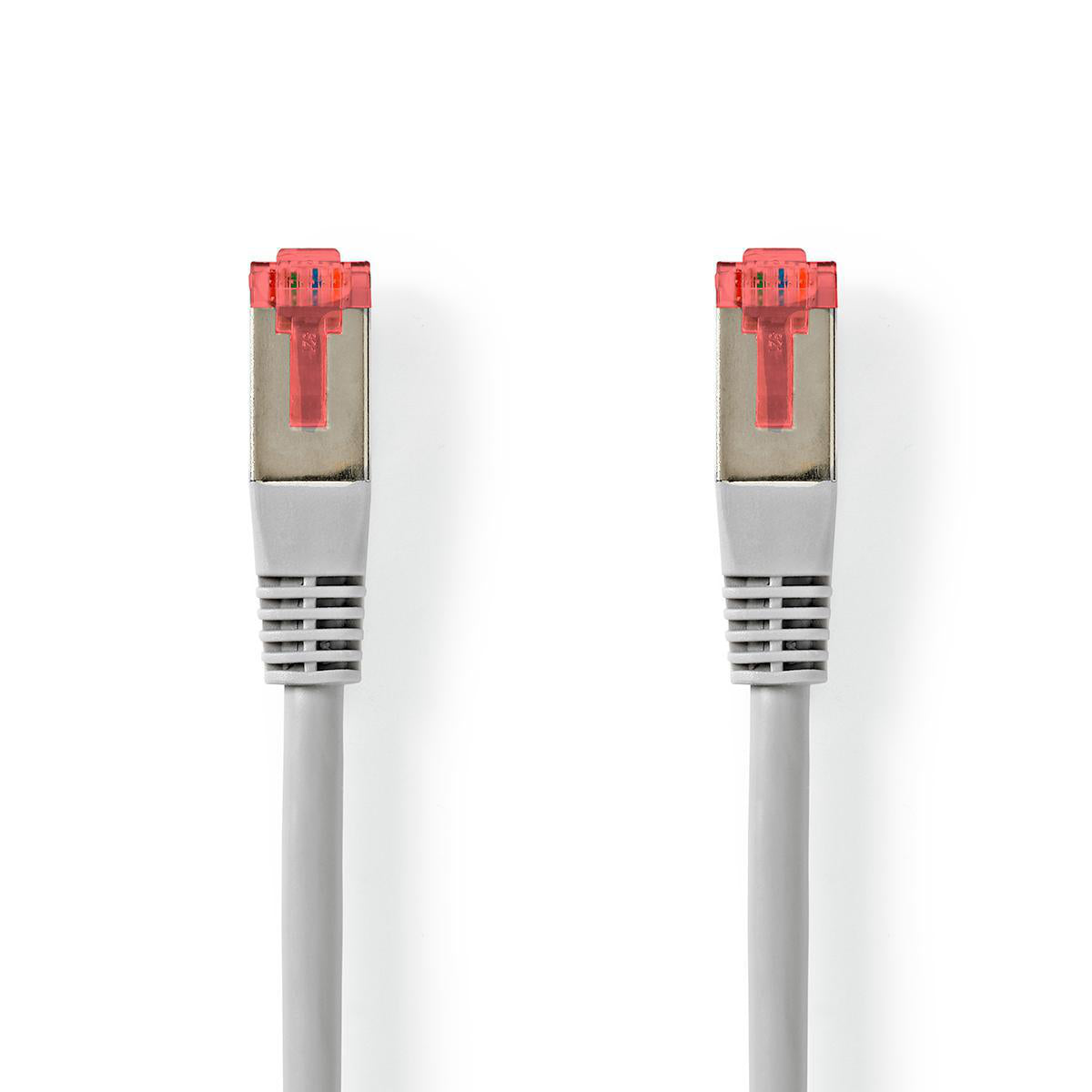 Cabo CAT6 | masculino RJ45 S/FTP |10m Cinza