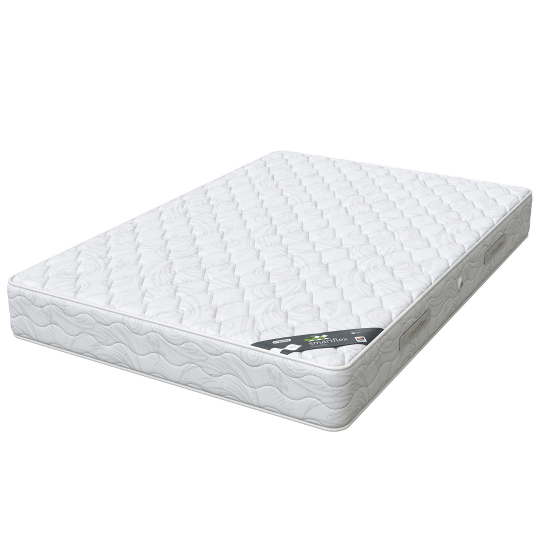 COLCHÃO QUEEN SIZE DE ESPUMA SMARTFLEX WHITE - 160X200