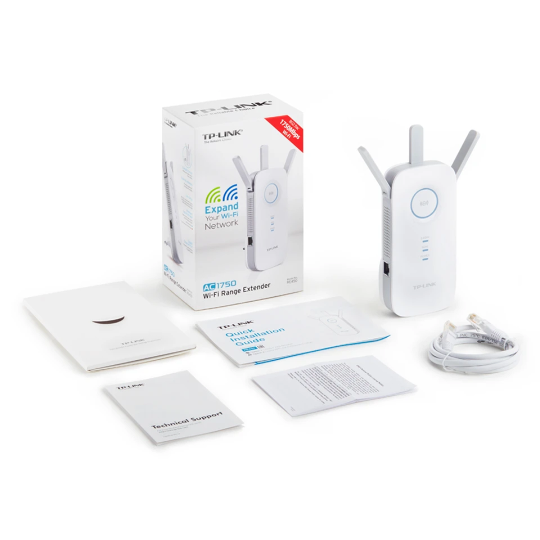 Extensor de Sinal TP-Link AC1750 WiFi RE450