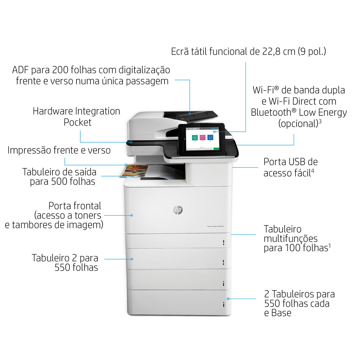 HP LASERJET MFP COLOR A3 M776DN (46/46)