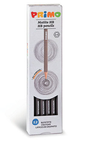 PRIMO GRAPHITE PENCILS 12 HB. 530HB12FSC