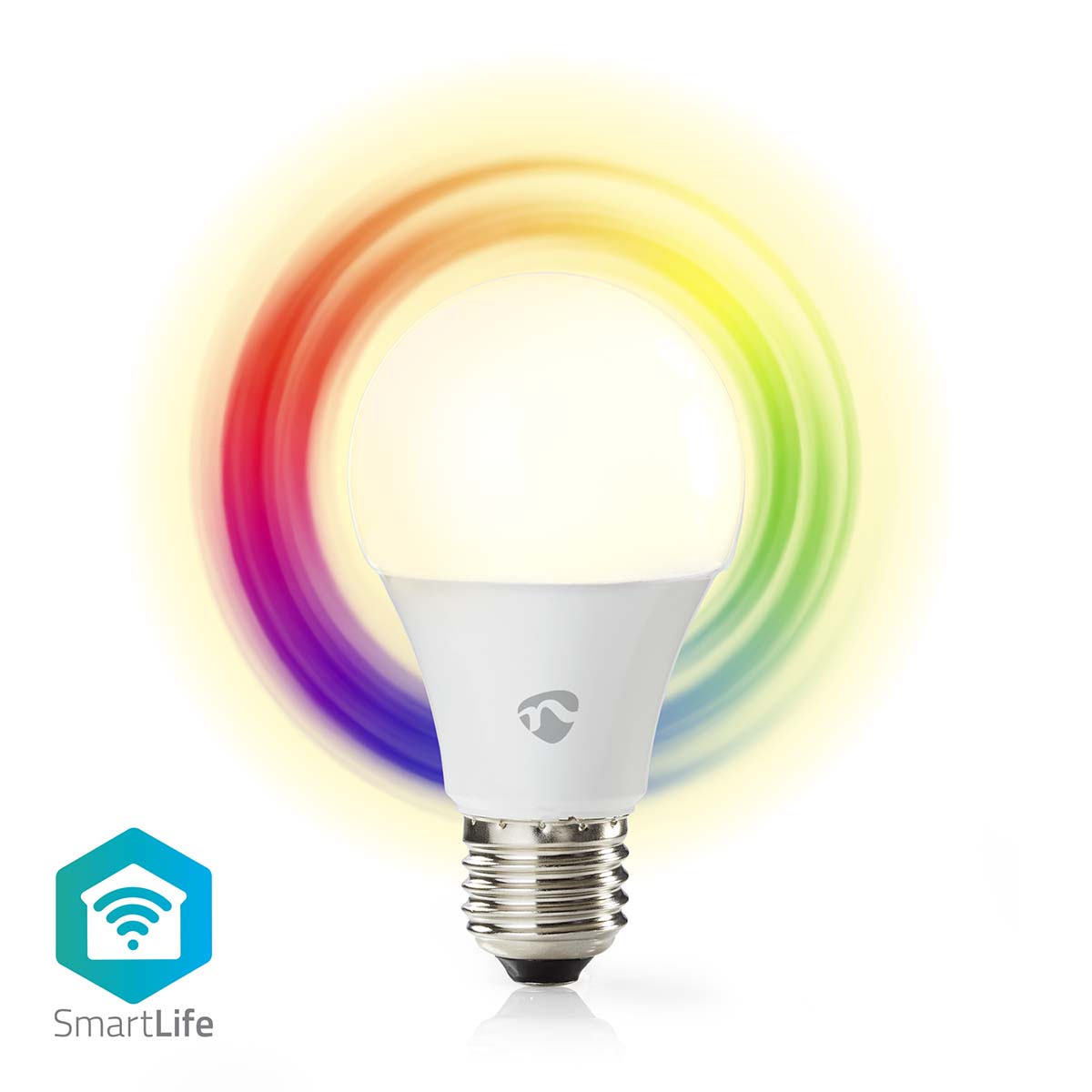 Lâmpada LED Colorida RGBW |Wi-Fi | E27 | 806 lm | 9 W