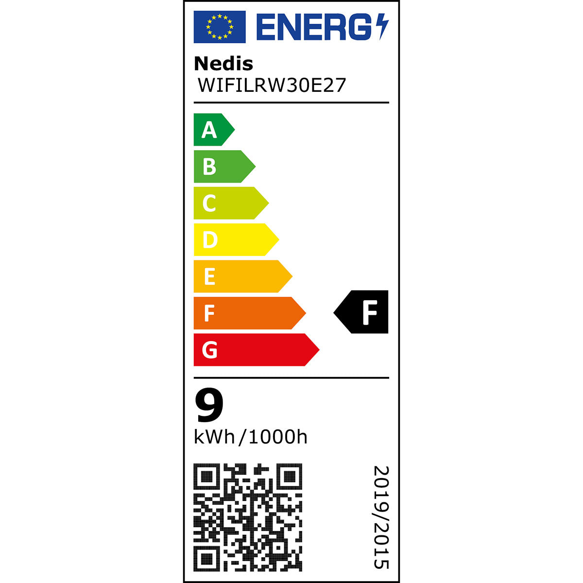 Lâmpada LED Branco Qt e Frio|Pack 3|Wi-Fi|E27|806 lm|9 W