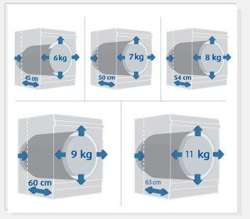 MÁQUINA DE LAVAR AUTOMÁTICA BEKO 9 Kg BAW 389 EU