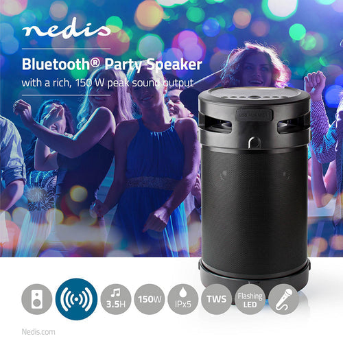 Caixa de som para festas Bluetooth SPBB350BK